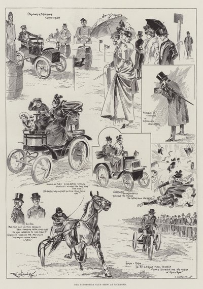 The Automobile Club Show at Richmond by Ralph Cleaver